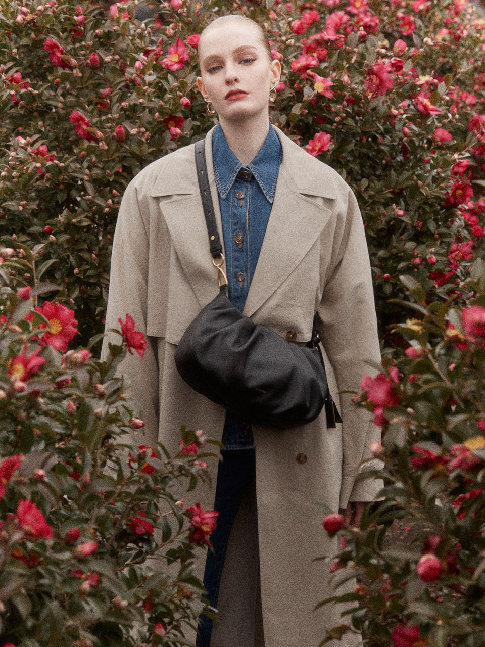 JOY GRYSON - HAZEL HOBO BAG (BLACK)